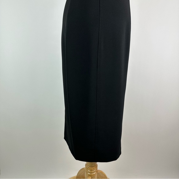 Maggie London The Illusion Dress Black Sheer Size 6 - Picture 8 of 11